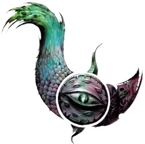 蓝色印迹