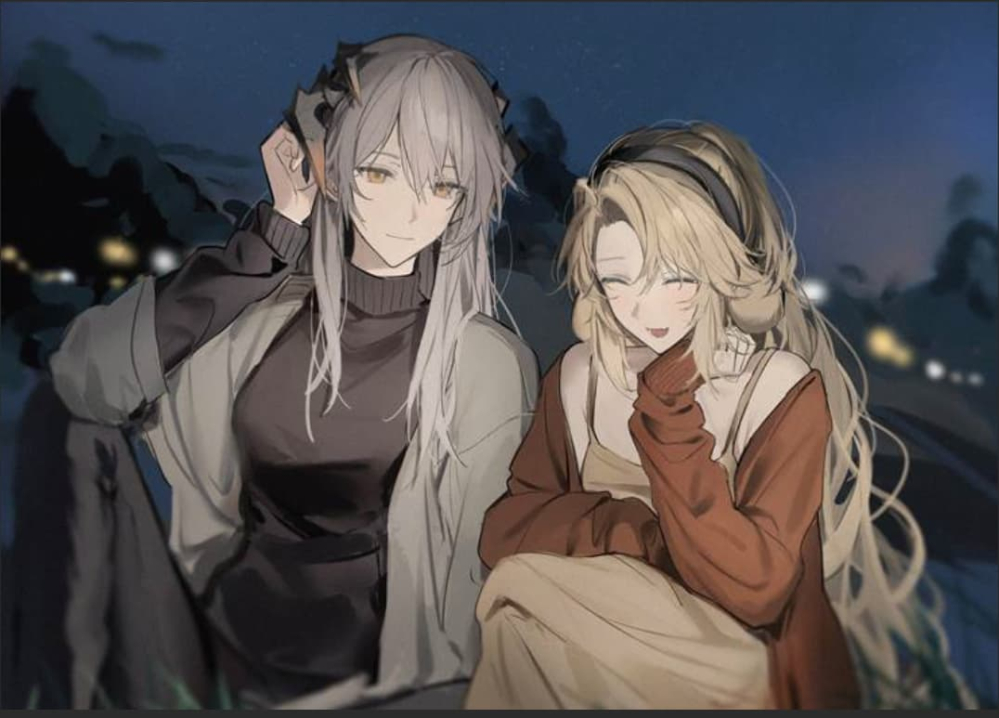 无良老板（右）和闺蜜