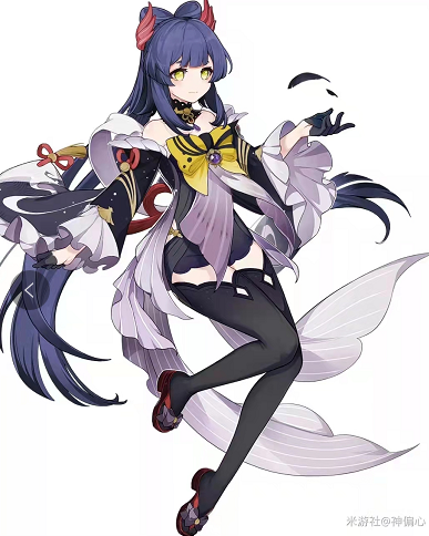 心海（黑丝版）