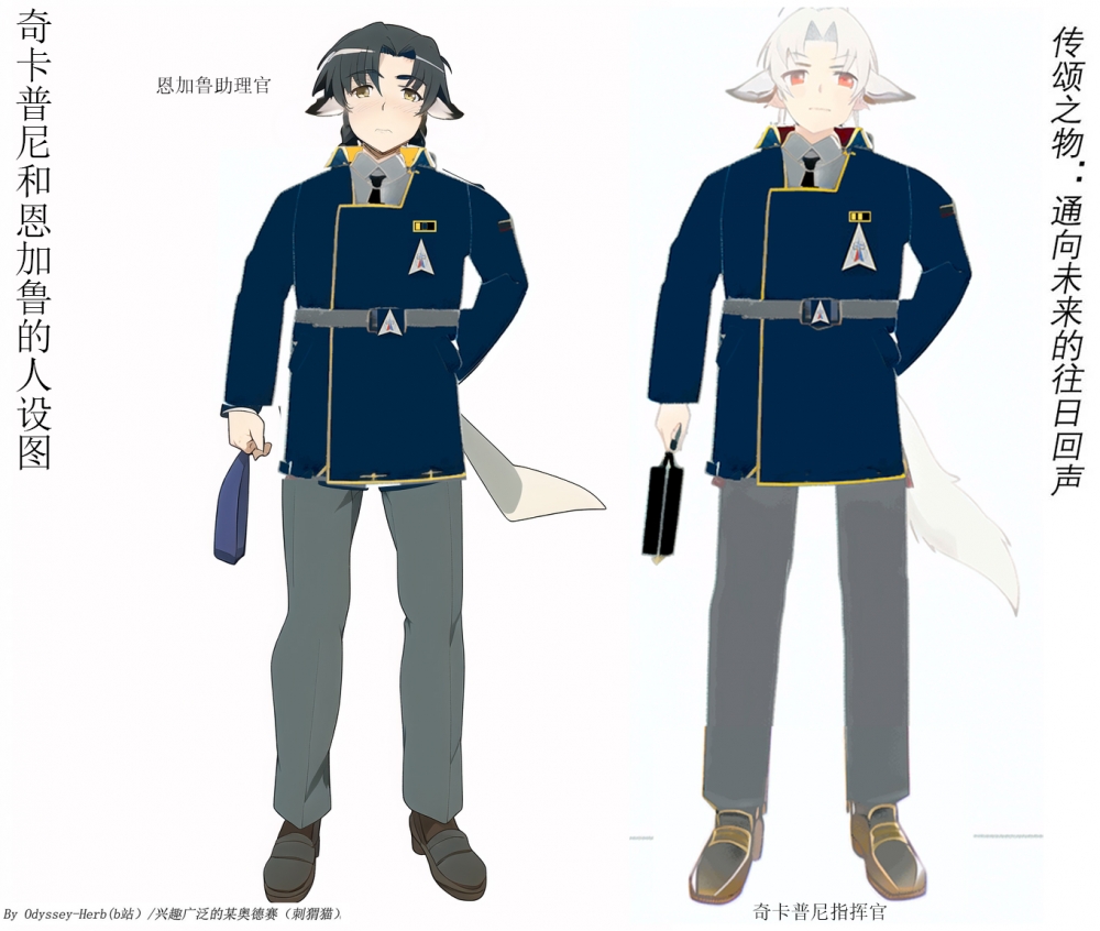 奇卡普尼和恩加鲁人设