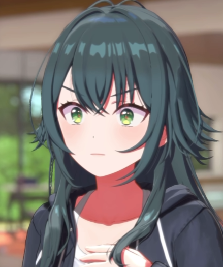 笑了