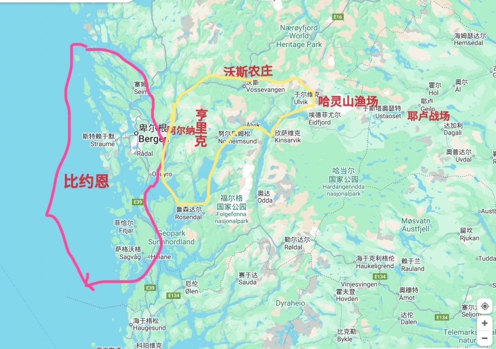 用地图说明这几章