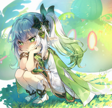 有着小个性的纳西妲