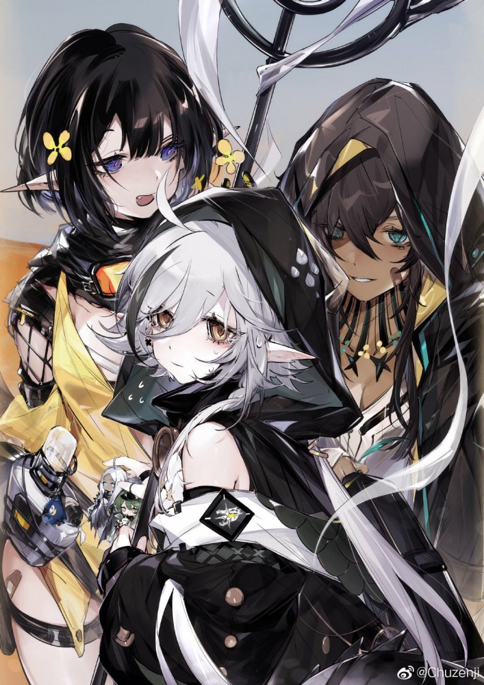 祝三连的书友三个全出