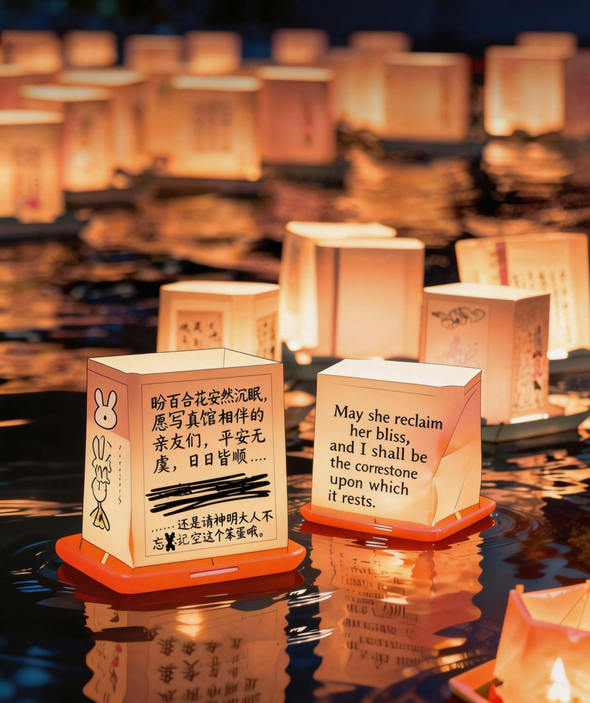 祈愿的水灯