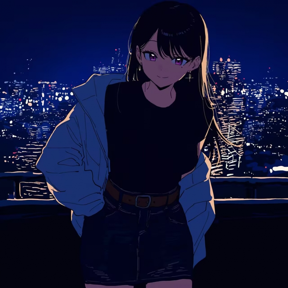 夜晚下的立希