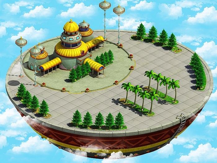 空中庭院(神殿)