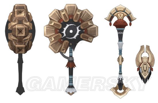 象锤，长枪暂时不出现