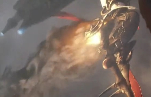 正在受到攻击的帝国军