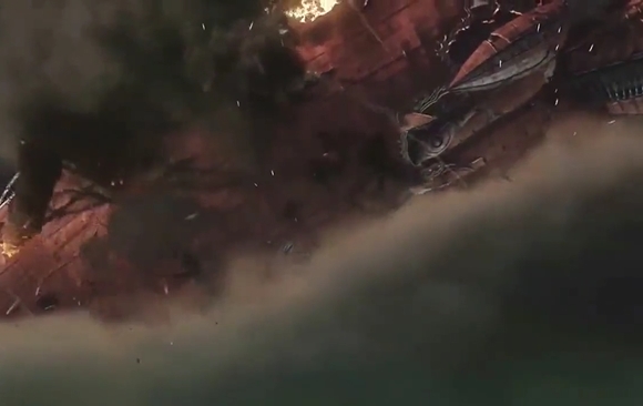 主舰被击穿击穿