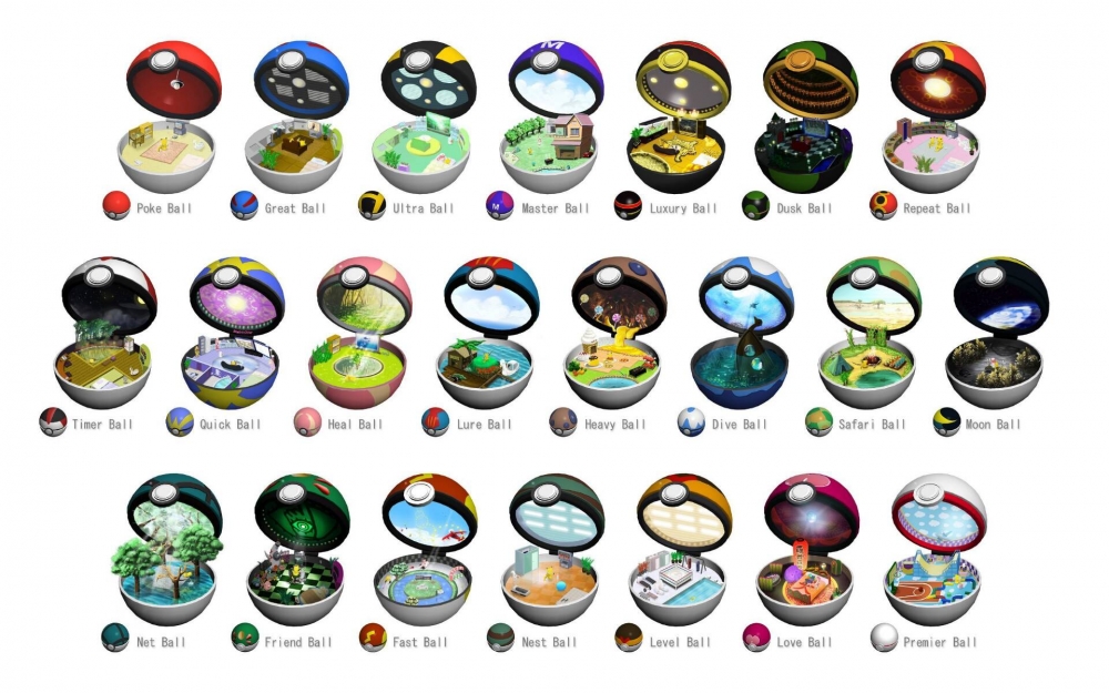 精灵球内部场景