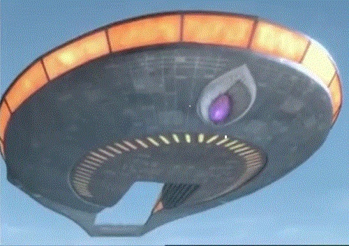 斯兰星人的飞船