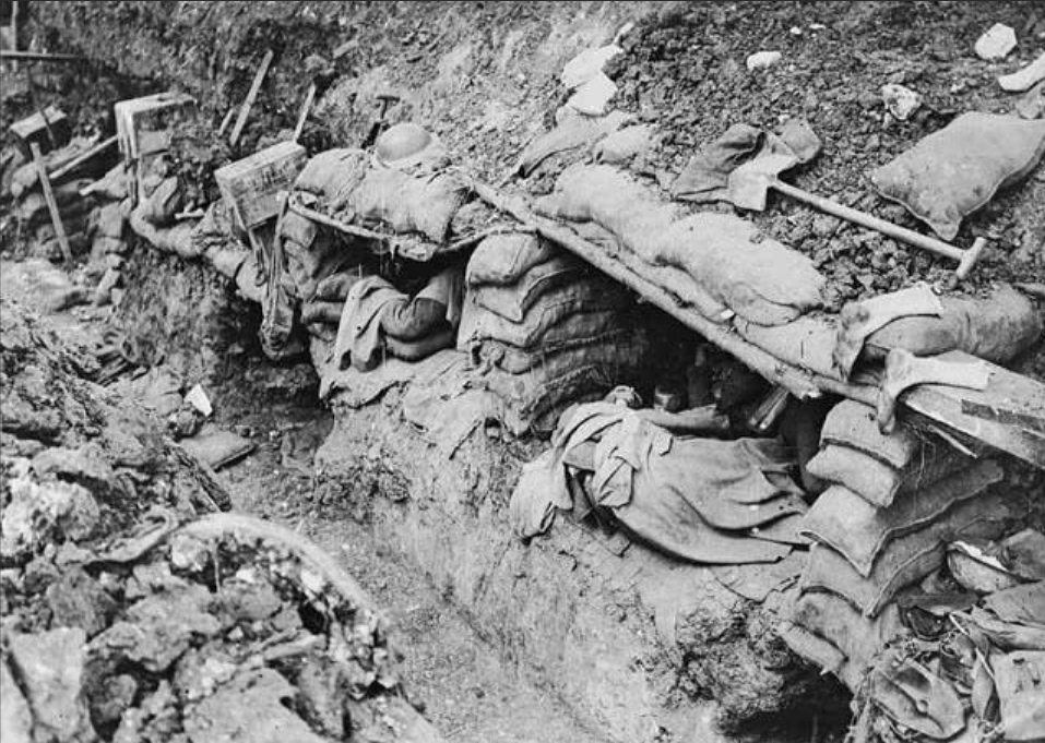 防不了重炮的防炮洞