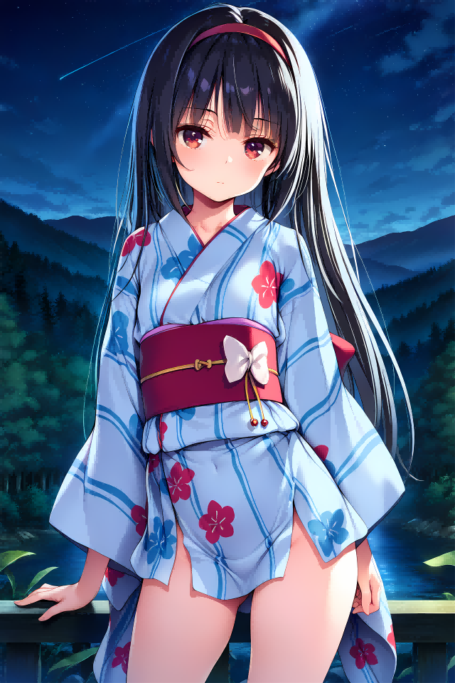 黑长直