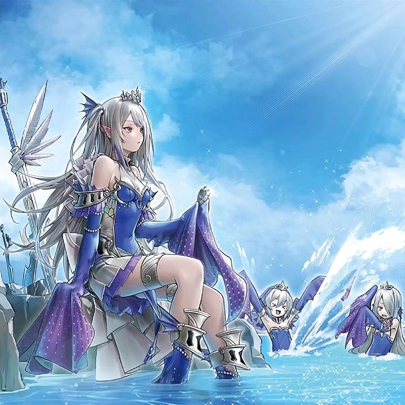 望着大姐的塞壬人鱼