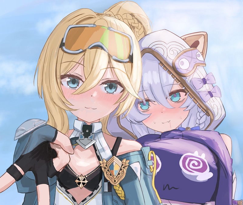 小呆鹅、德丽莎