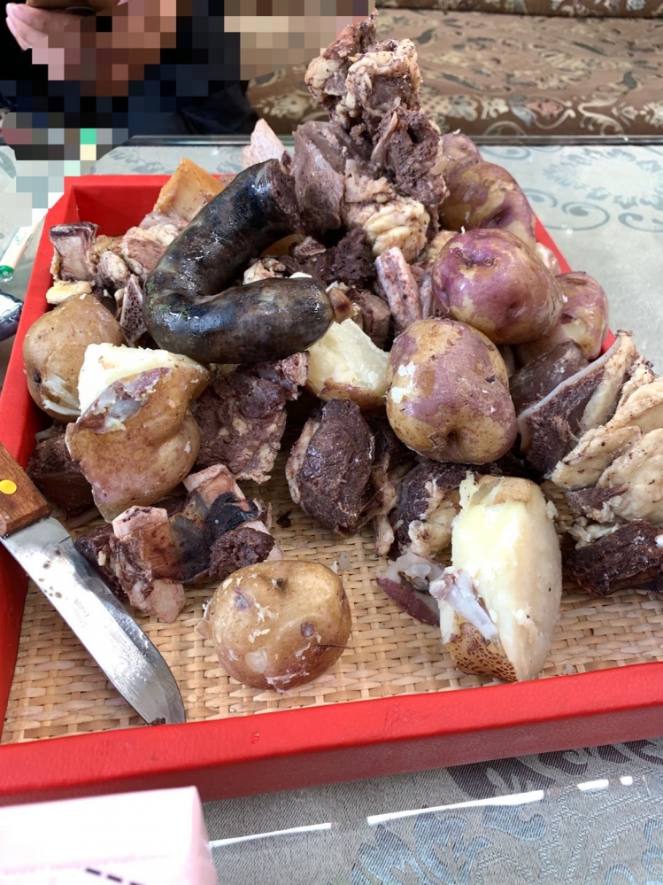 藏族家宴，全是牦牛肉