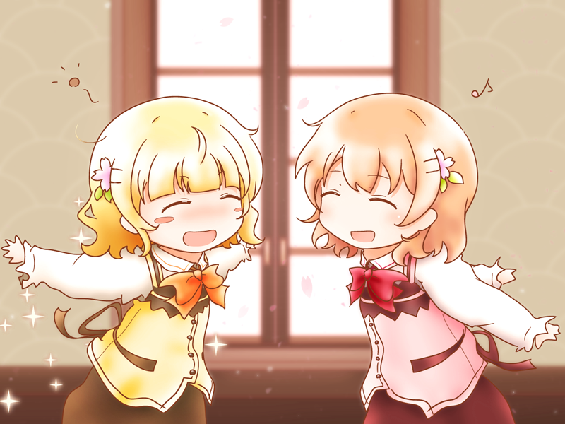 你们两个才是姐妹吧？