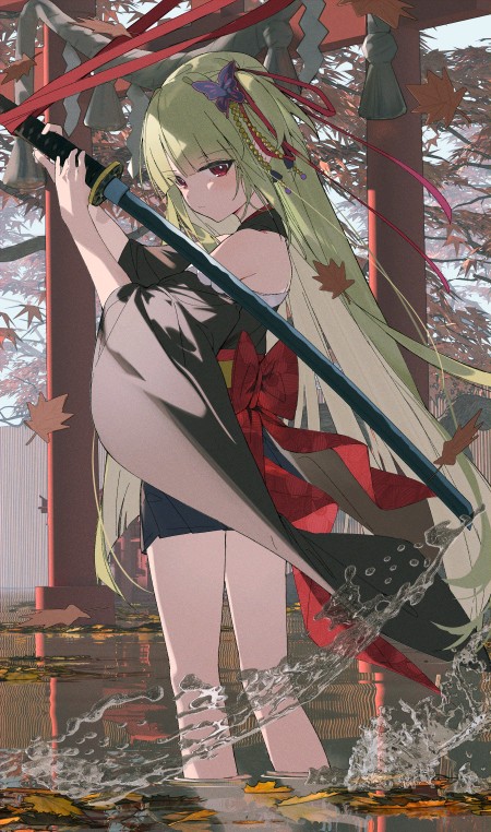 用它砍个水花就没事～