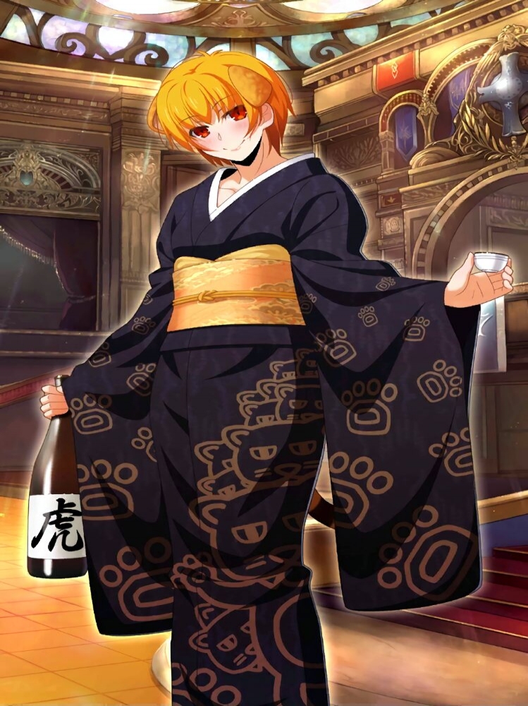 老虎？不，这是家猫