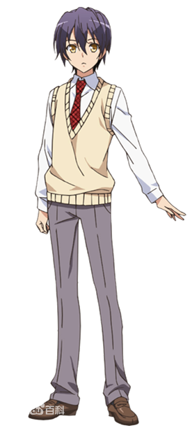 男生休闲式校服