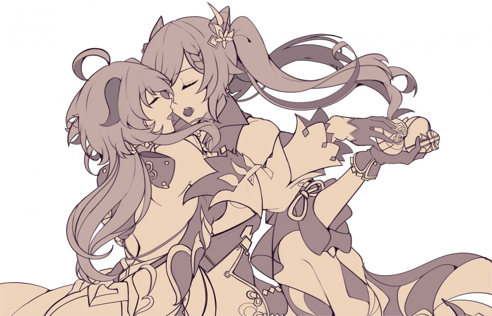 拥抱姿势参考图①