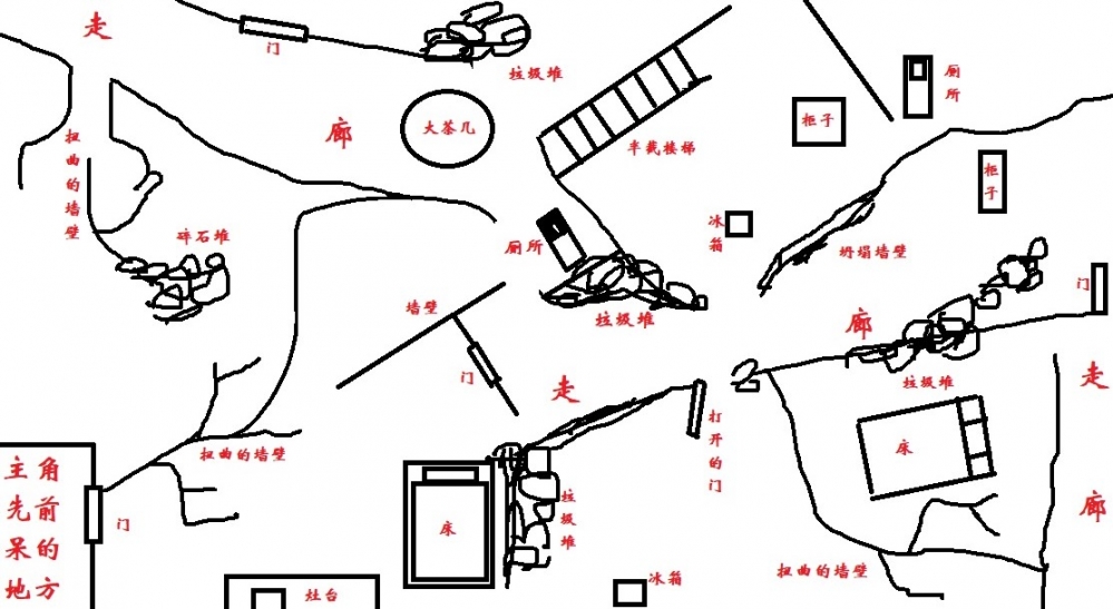 错乱走廊结构参考