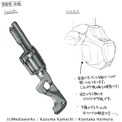 转轮式对隔墙用霰弹枪