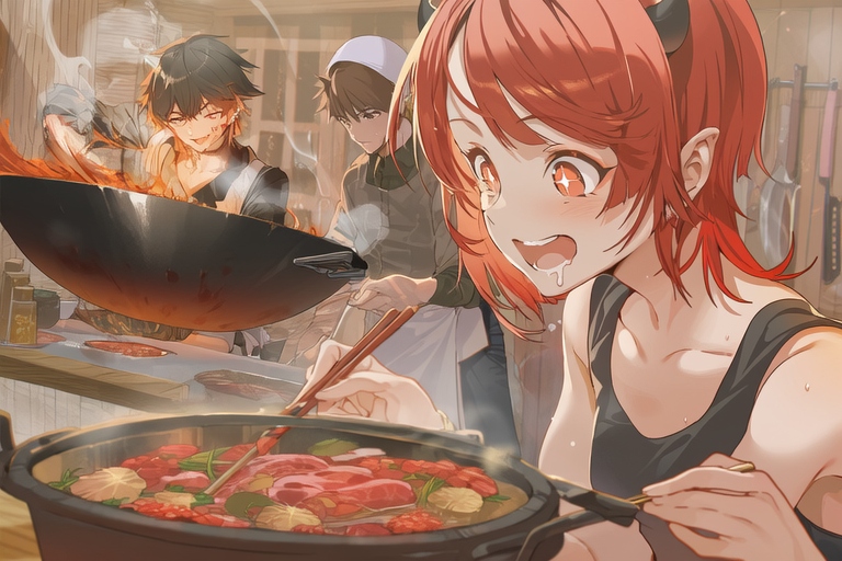 吃肉
