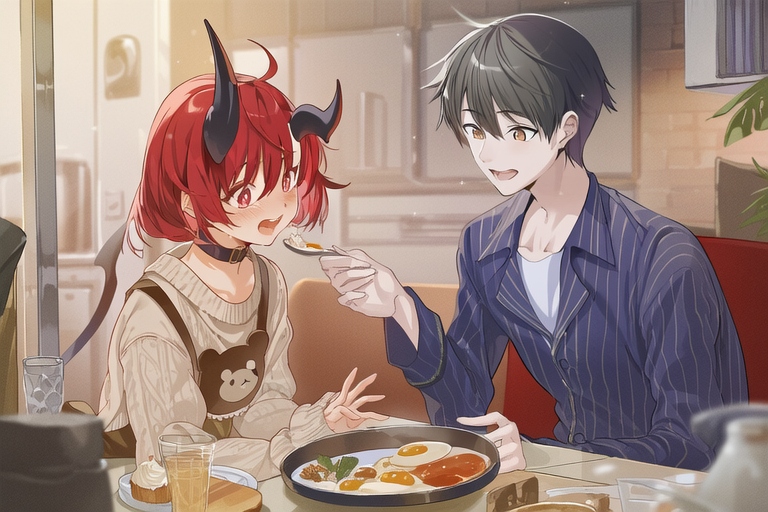喂食
