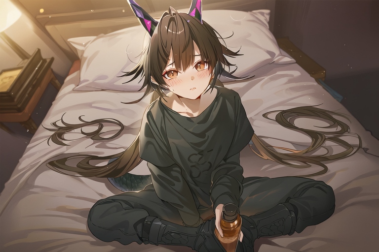 等着了