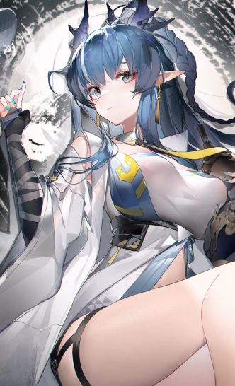 蓝色肥龙