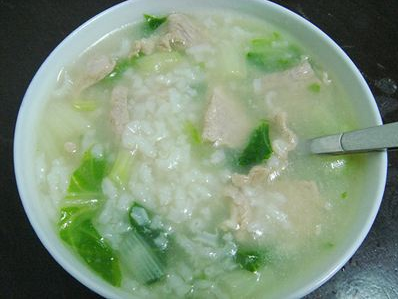 瘦肉粥 好久没吃了