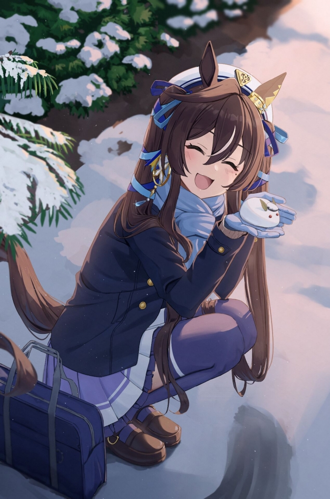 强击！正好这边也下雪