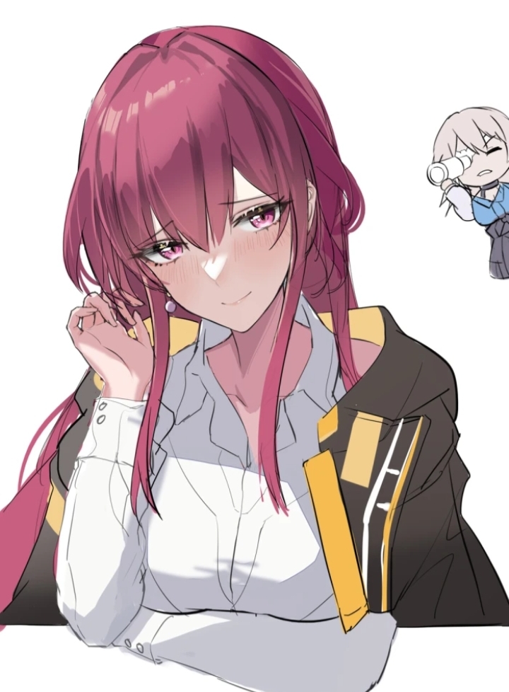 穿着主角衣服的卡妈
