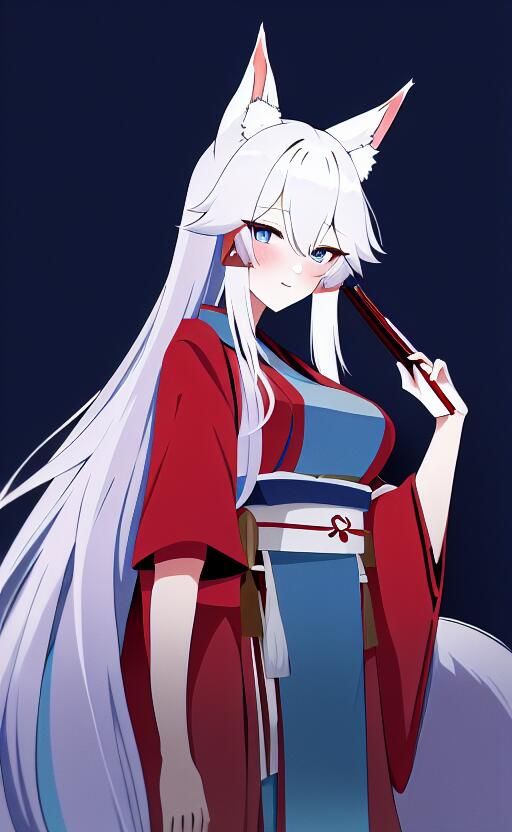 AI画的玉娅立绘