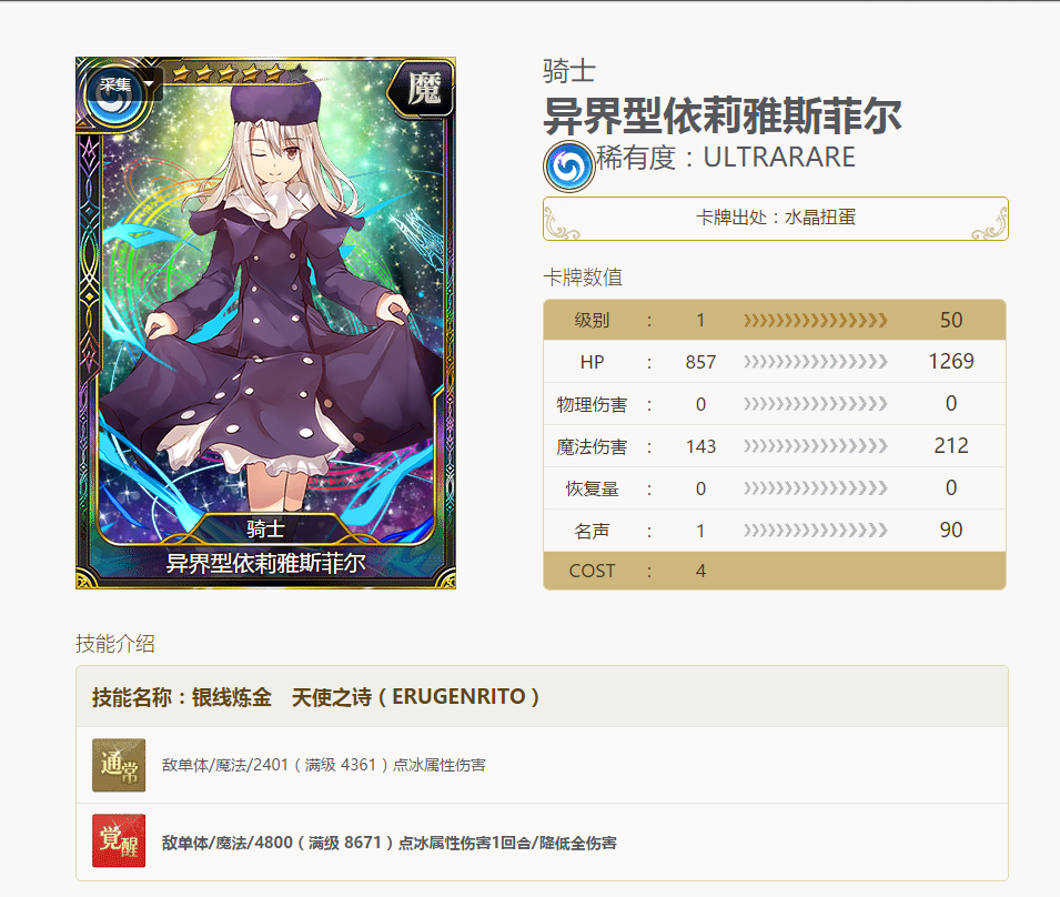 fate一期伊莉雅