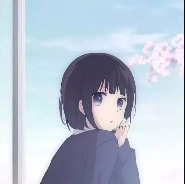 看向窗外的花火