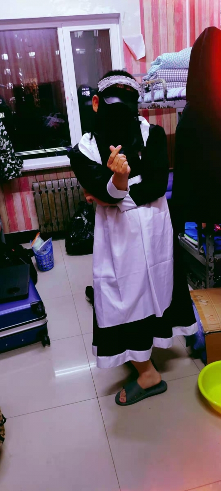 博士の女仆装