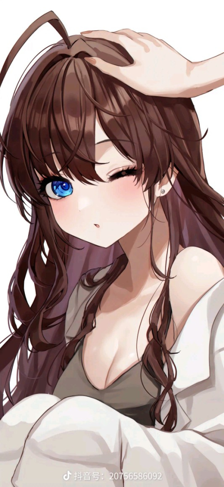 摸摸头
