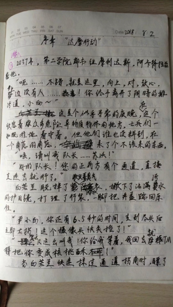 序章手稿