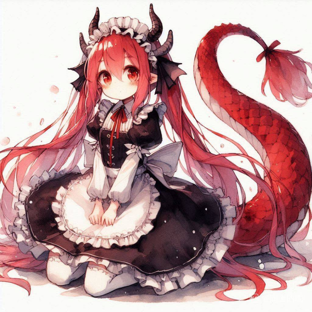 可爱的龙娘