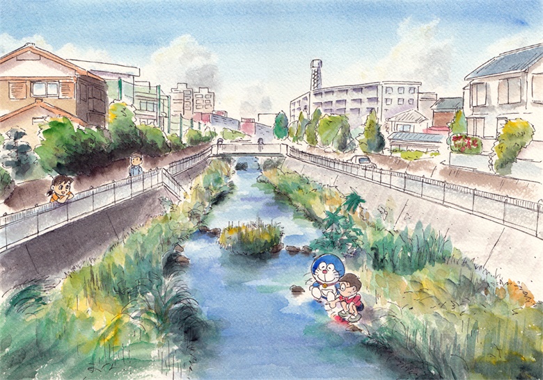 哆啦A梦 画师：イセ