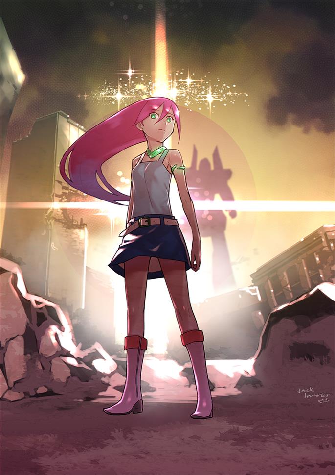 英气十足的莉露露