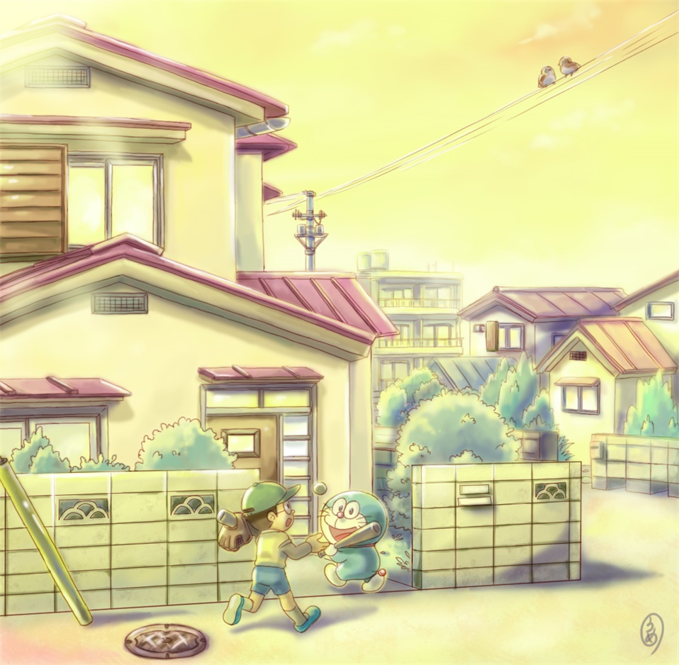 大雄、小哆啦うめまる