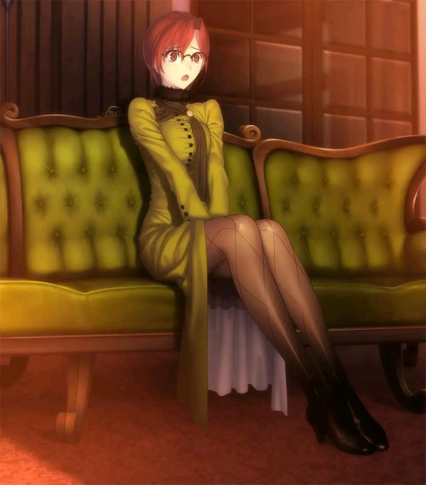 故作委屈的眼镜橙子