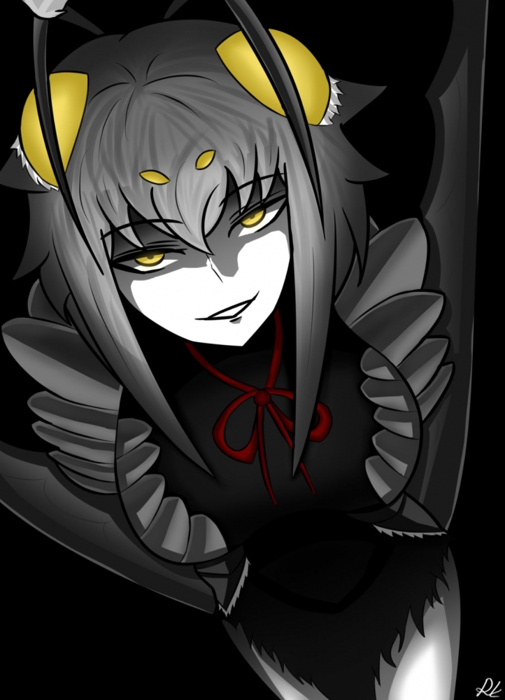 阴沉着脸的绝影