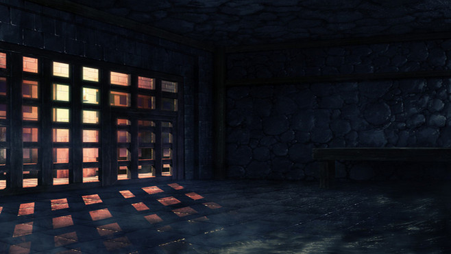 阴暗潮湿的地牢