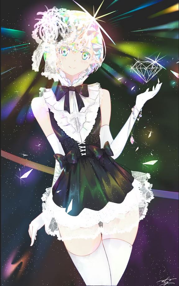 照亮夜空的钻石偶像！