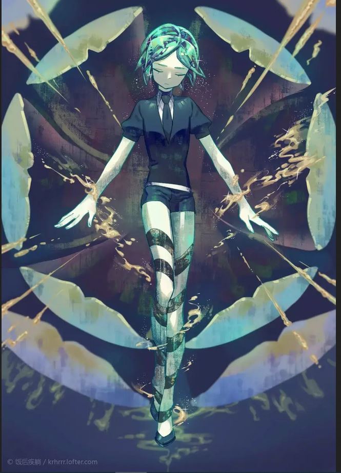 磷叶石-佛光刺骨